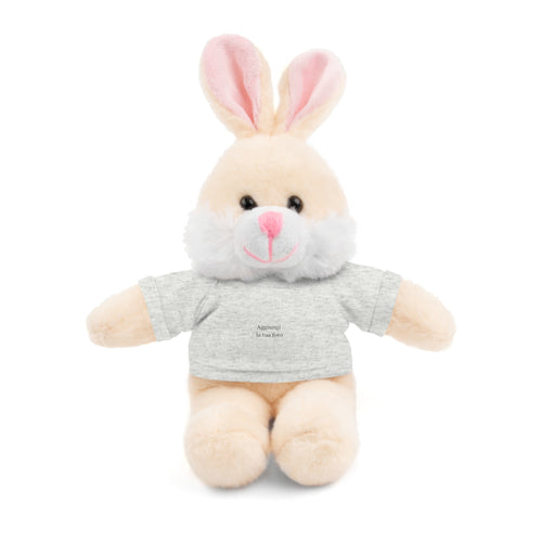 Peluche Personalizzato con Maglietta in Cotone – Orso, Coniglietto, Panda e Altri Animaletti 🧸