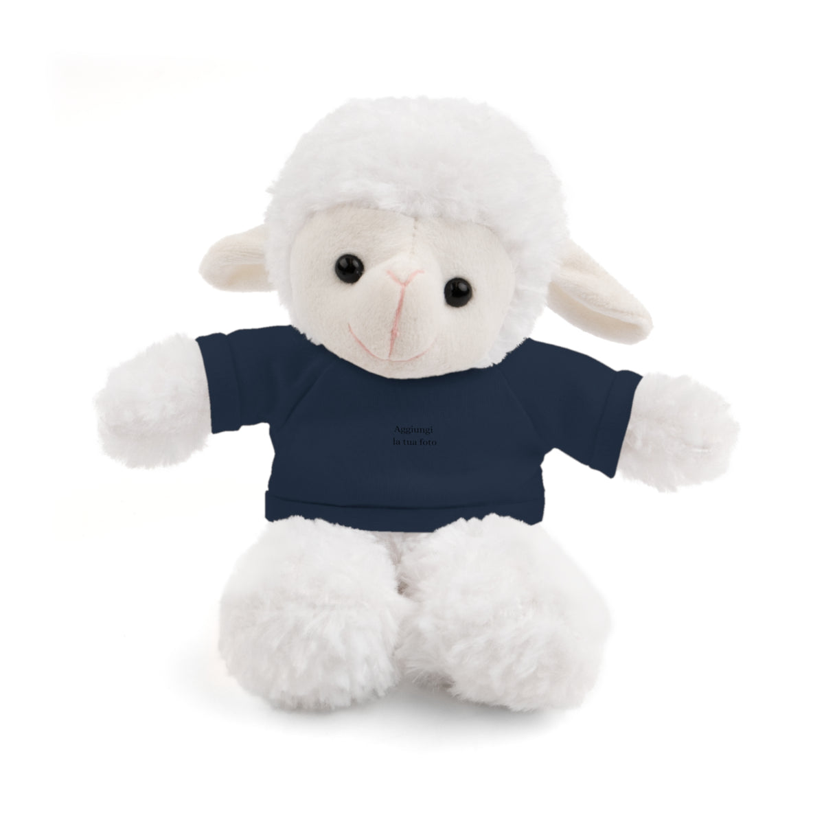 Peluche Personalizzato con Maglietta in Cotone – Orso, Coniglietto, Panda e Altri Animaletti 🧸