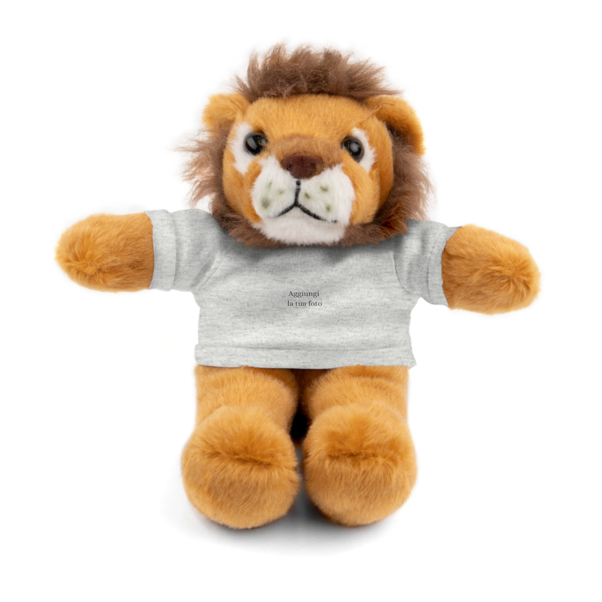 Peluche Personalizzato con Maglietta in Cotone – Orso, Coniglietto, Panda e Altri Animaletti 🧸