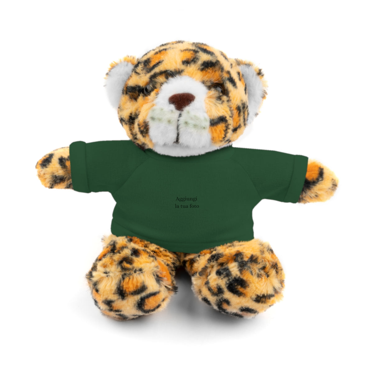 Peluche Personalizzato con Maglietta in Cotone – Orso, Coniglietto, Panda e Altri Animaletti 🧸