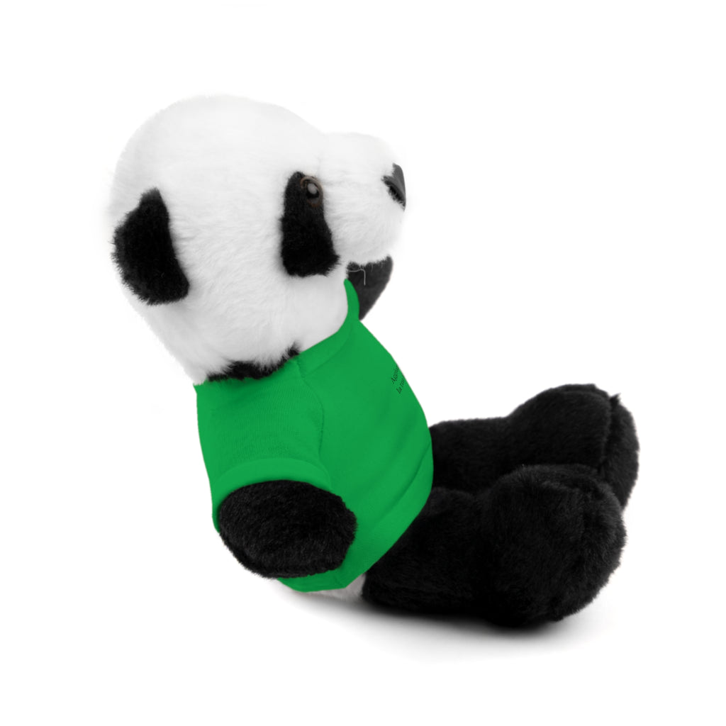 Peluche Personalizzato con Maglietta in Cotone – Orso, Coniglietto, Panda e Altri Animaletti 🧸