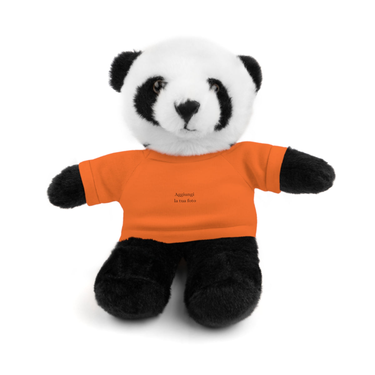 Peluche Personalizzato con Maglietta in Cotone – Orso, Coniglietto, Panda e Altri Animaletti 🧸