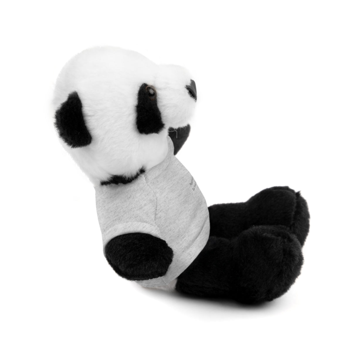 Peluche Personalizzato con Maglietta in Cotone – Orso, Coniglietto, Panda e Altri Animaletti 🧸