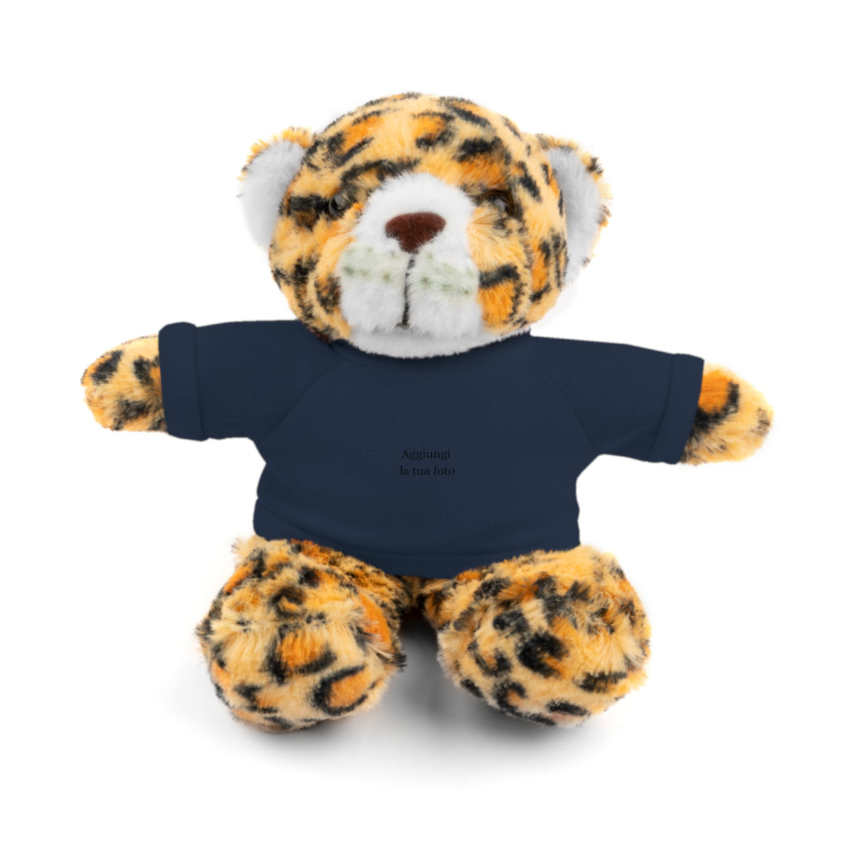 Peluche Personalizzato con Maglietta in Cotone – Orso, Coniglietto, Panda e Altri Animaletti 🧸