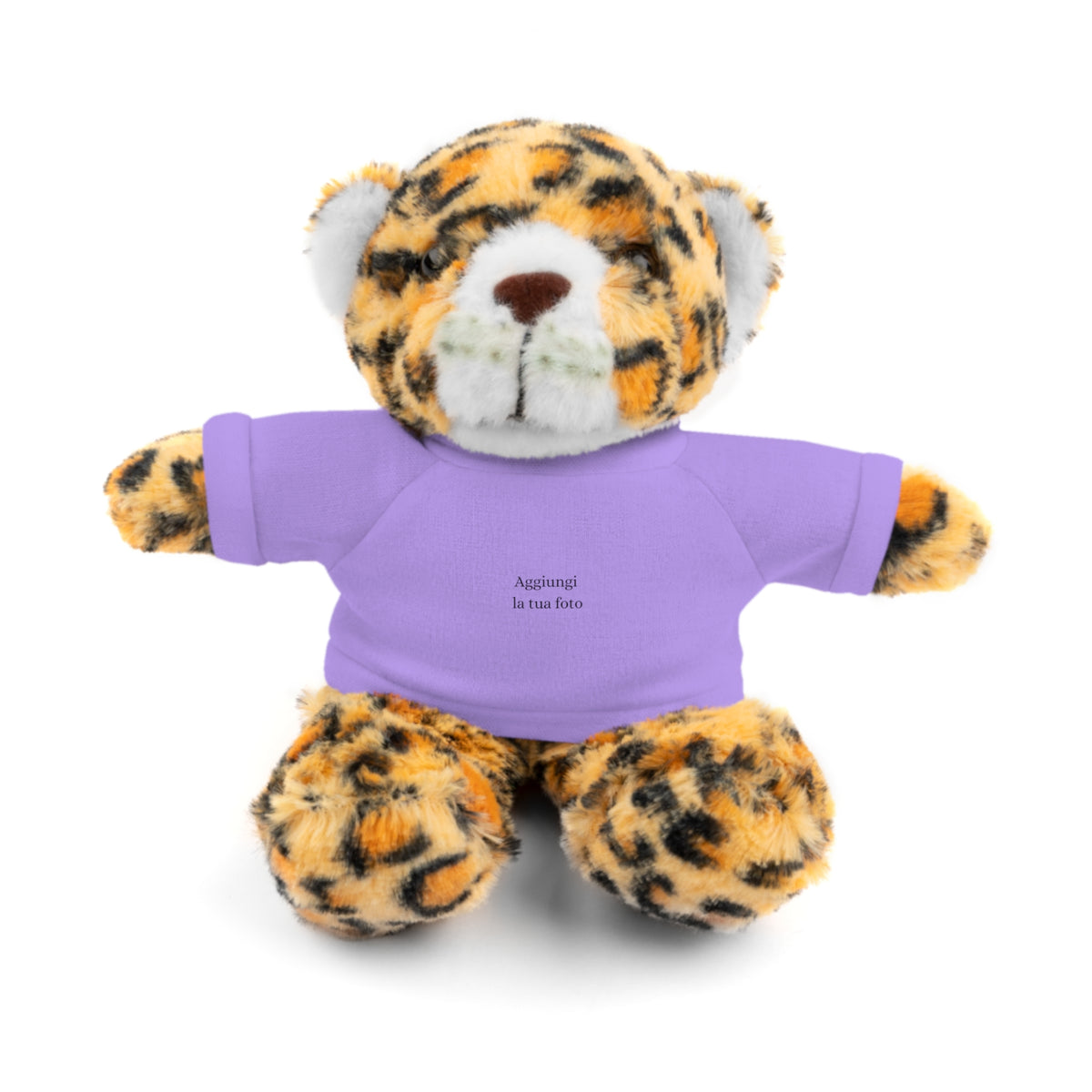 Peluche Personalizzato con Maglietta in Cotone – Orso, Coniglietto, Panda e Altri Animaletti 🧸