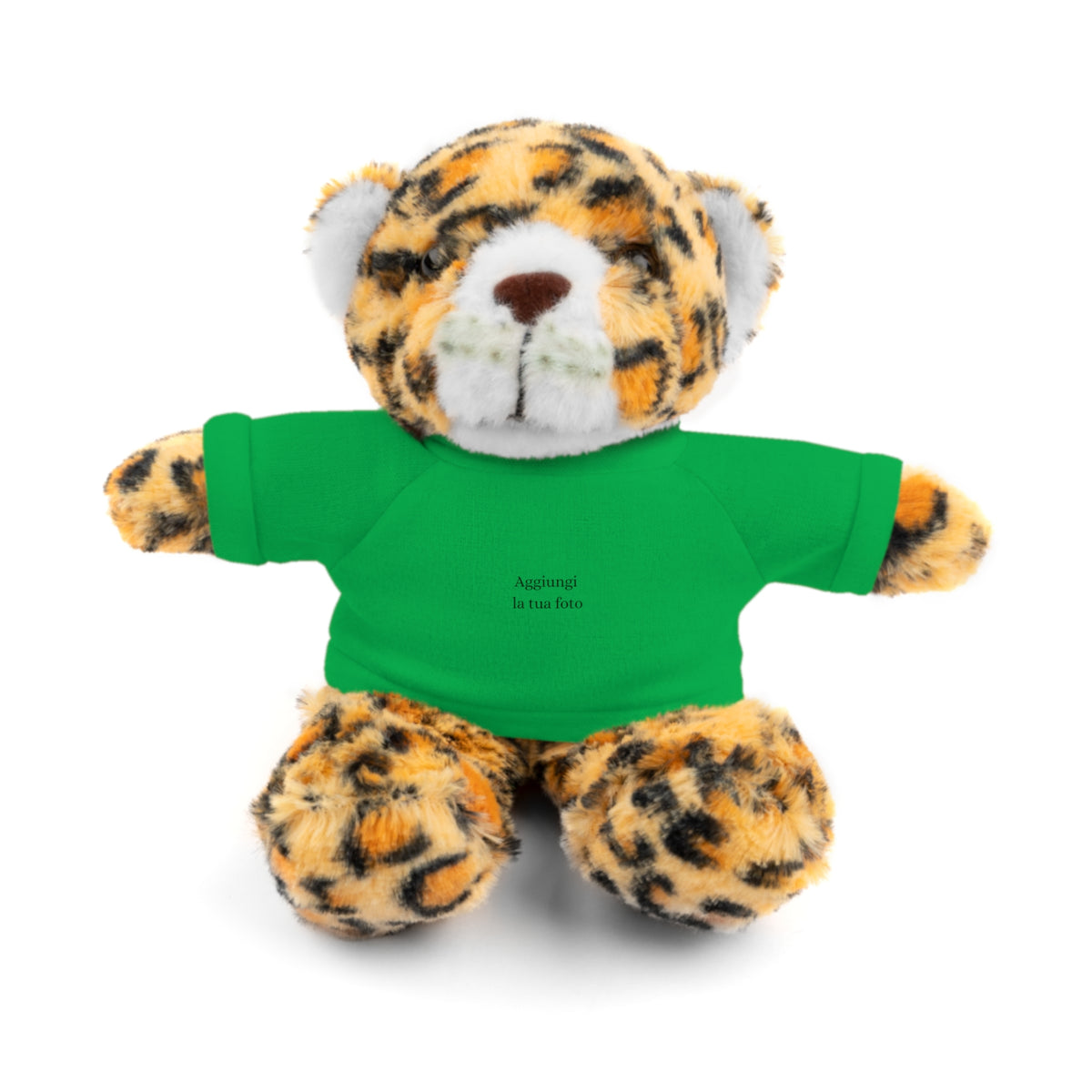 Peluche Personalizzato con Maglietta in Cotone – Orso, Coniglietto, Panda e Altri Animaletti 🧸