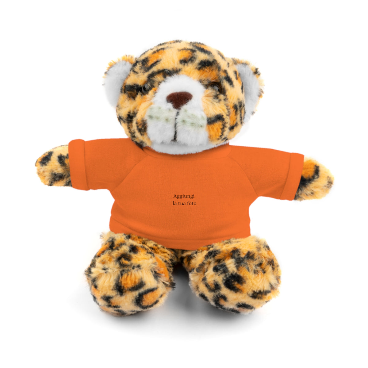 Peluche Personalizzato con Maglietta in Cotone – Orso, Coniglietto, Panda e Altri Animaletti 🧸
