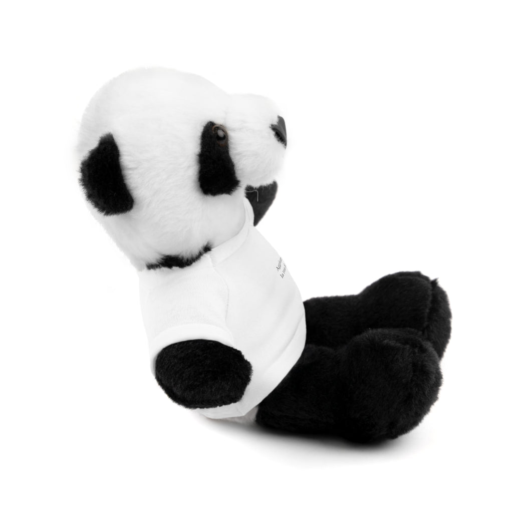 Peluche Personalizzato con Maglietta in Cotone – Orso, Coniglietto, Panda e Altri Animaletti 🧸