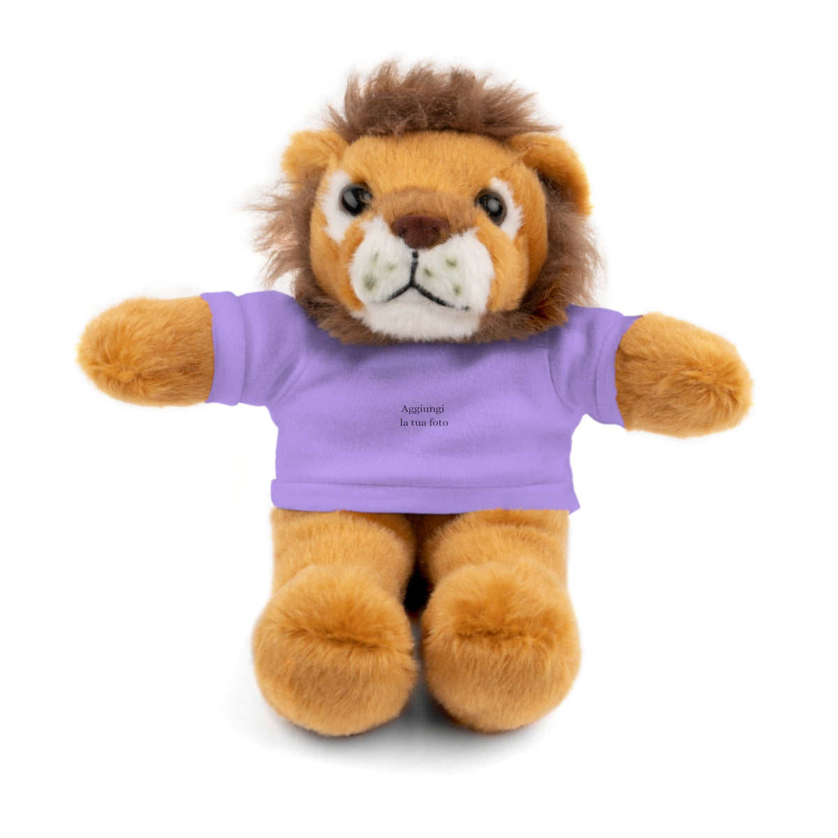 Peluche Personalizzato con Maglietta in Cotone – Orso, Coniglietto, Panda e Altri Animaletti 🧸