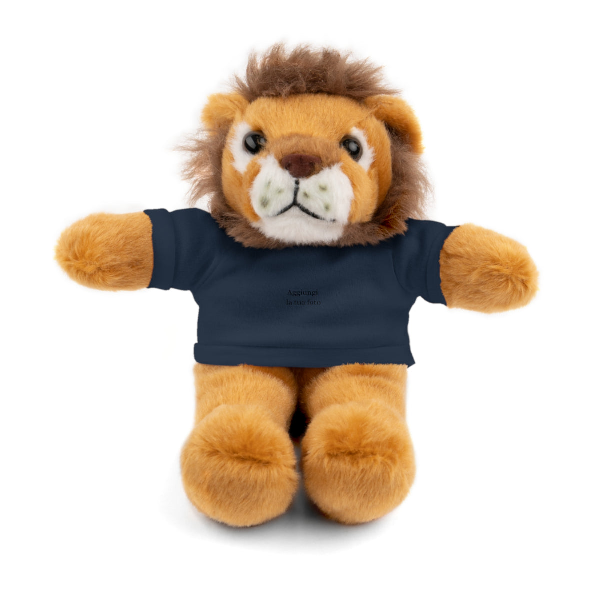 Peluche Personalizzato con Maglietta in Cotone – Orso, Coniglietto, Panda e Altri Animaletti 🧸