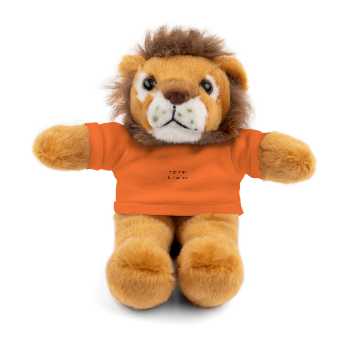 Peluche Personalizzato con Maglietta in Cotone – Orso, Coniglietto, Panda e Altri Animaletti 🧸
